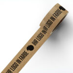 Papier Klebeband mit Logo 1-farbig bedruckt 50mm x 50m – Bild 2