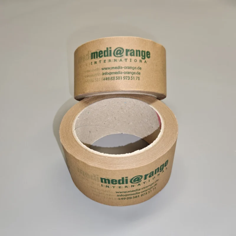 Papier Klebeband Bedruckt Rolle auf Rolle