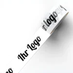 Absperrband mit Ihrem 3-farbigem Logo 75mm x 100m – Bild 2