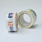 Absperrband mit Ihrem 3-farbigem Logo 75mm x 100m