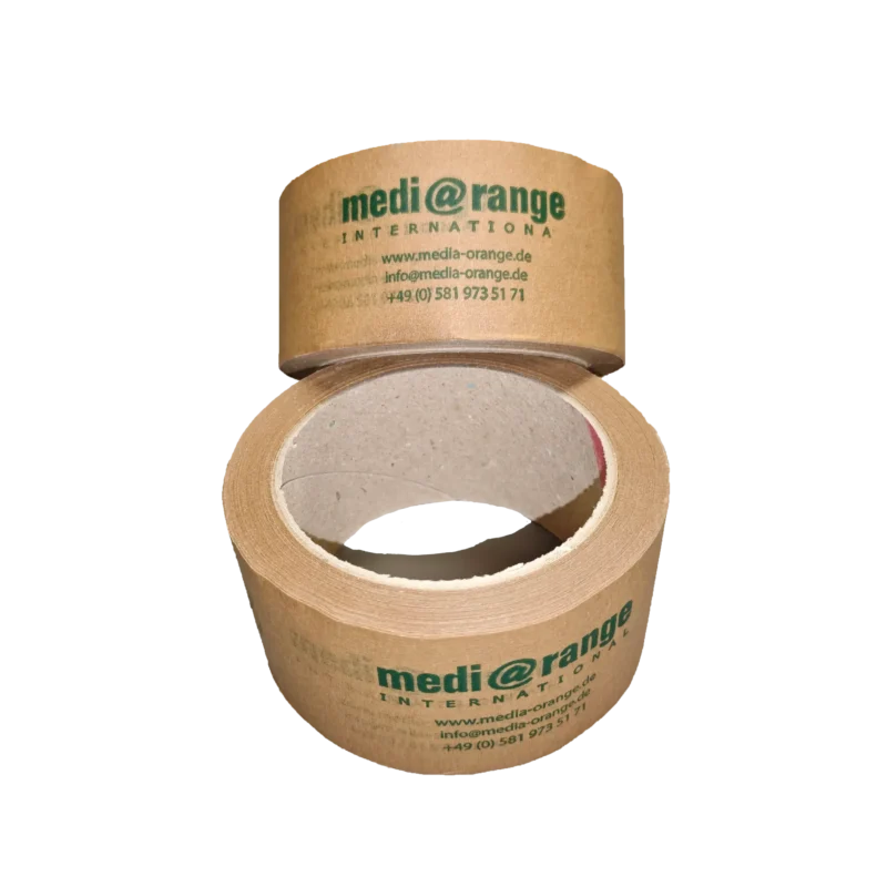 Papier Klebeband Bedruckt Rolle auf Rolle