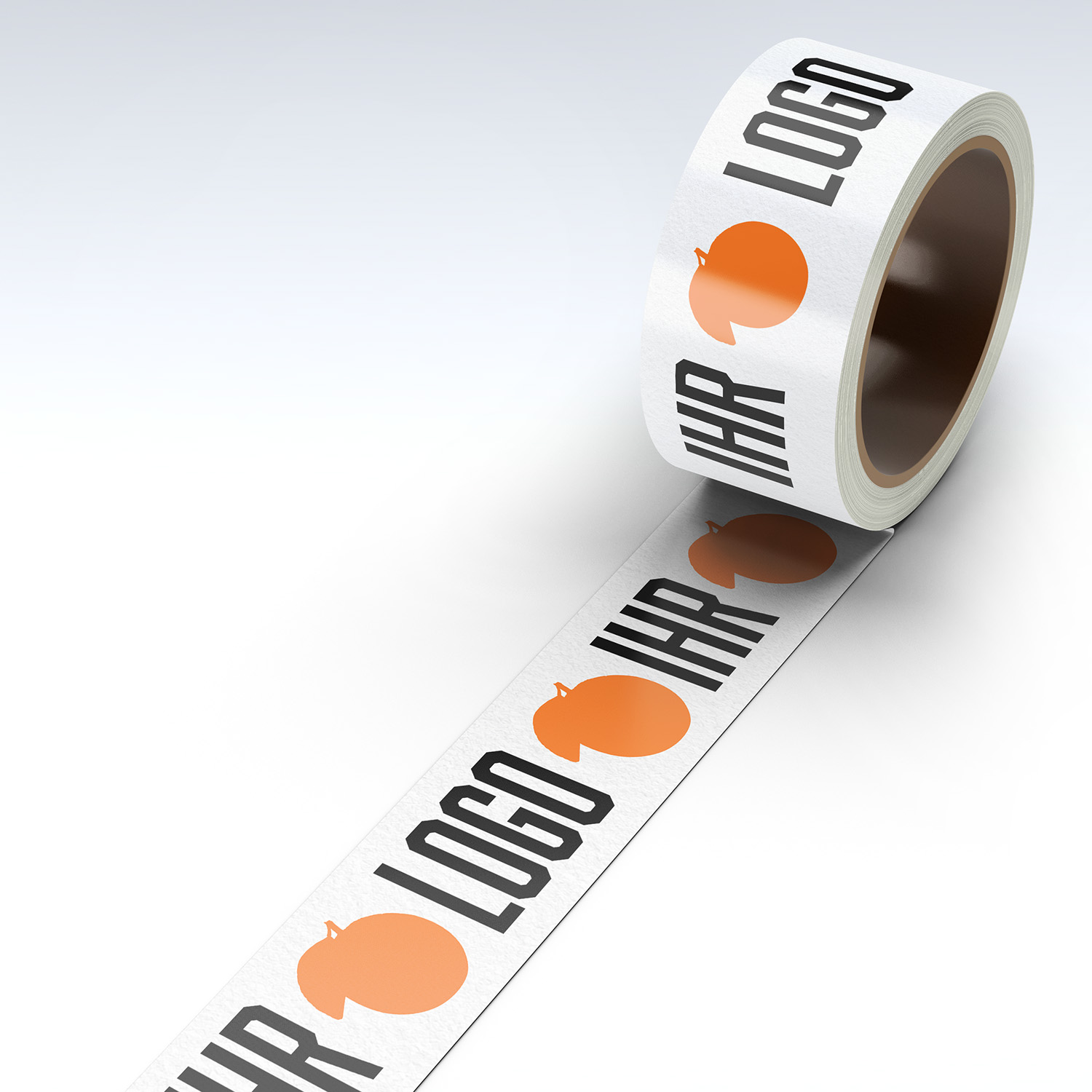 08 Duct Tape Sellotape Mock-Up - 2-Farbig PP-Klebeband 32 mµ 2-farbig bedruckt 50mm x 66m – Bild 1