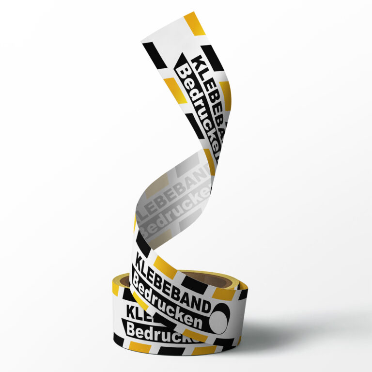 Absperrband individuell gestalten mit Logo verschiedene Farben
